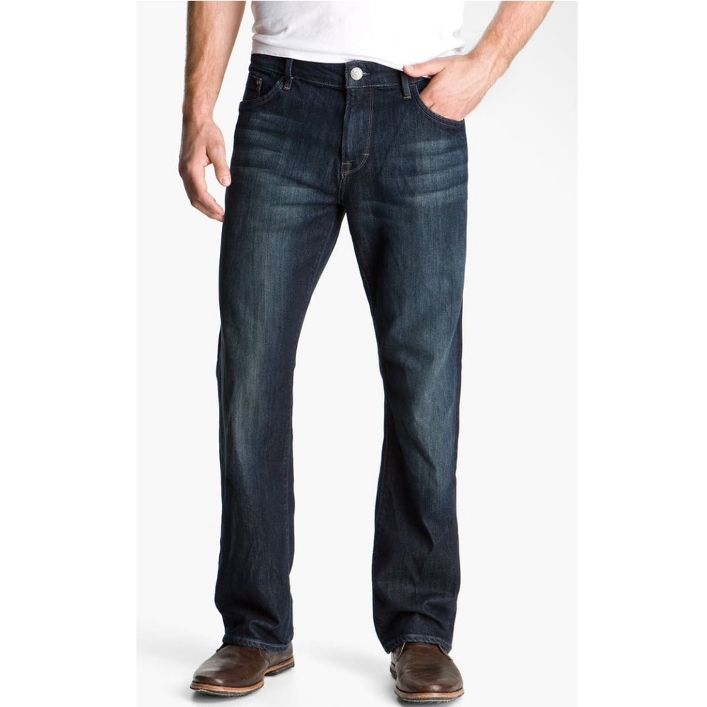 DKNY Jeans Mens Dark Wash Relaxed/Regular Fit Jeans Size 32X32